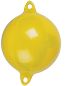 Allpa Anchor Buoy, Ø350mm, L=460mm, Yellow (Size 2), With 2 Eyes