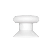 Makefast 0598W - Lacing Button In White Plastic