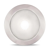 Hella Marine 2JA 980 631-511 EuroLED150 Surface Mount Round Downlights  9-33V - Stainless Steel - White Light