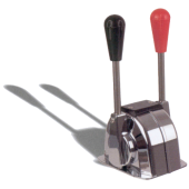 Allpa Twin Lever Control NB, Top Mount, Single Action, For Throttle & Shift