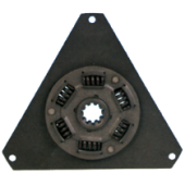 Technodrive Damper Plate With Steel Springs 170mn, Triangle 253mm, 10 Teeth
