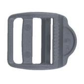 Bainbridge A074 - Ladderlock Buckle 15 mm Black