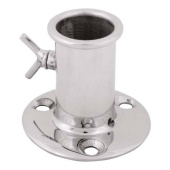 Flag Pole Holder Stainless Steel 304 Straight 25mm