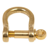 Shackle Brass 6mm >27cm