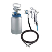 Iwata 2L PC18D Pressure Tank + WS200 Gun (FT02 Cap/0.8 Nozzle) + 2M Air Hose & Product