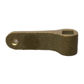 Ijssel Toilet Spare Bronze Valve Bracket With Square Hole And Nut For Valve Unit