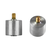 Tecnoseal Galvion Elements Zinc Pencil Anodes with Galvanised Steel Core – M6 Thread