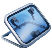 Lewmar 361248990 - Low Profile Hatch Acrylic & Seal - Bavaria Large Square
