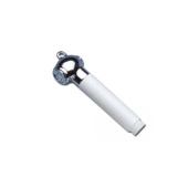 Barka Hand Shower 1/2 M On, Off Button White