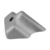 Tecnoseal 432397 / 334451 Zinc Johnson-Evinrude Transom Bracket Anode for 4-8 HP Outboards (1984-2005)