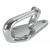 Foresti & Suardi Chromed Brass Ski Tow Hook