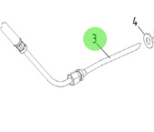 Nanni Diesel 970313197 - Oil Drain Pipe for N3.21 Engines