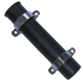 Allpa Plastic Fishing Rod Holder Side Mount, L=230mm, Max. Ø41mm