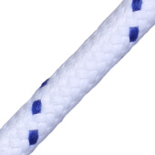 English Braids 14120200000 24-Strand Matt Rope 12 mm White 200 m