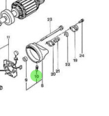 Nanni Diesel 970497316 - Starter Motor Plug for 2.60HE and 3.90HE Engines