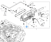 Vetus 08-00002 - Keel Cooler Manifold Housing