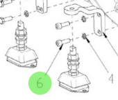 Nanni Diesel 39129602 - Mounting Bolt for N2.14 and N3.21 Engines