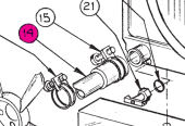 Northern Lights 145537190 - Hose, Radiator Outlet 