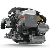 Hyundai Seasall Marine Diesel Engine S270J (Waterjet) Turbo & Intercooler, ZF-Gearbox ZF45C, 270HP, 12V, Dynamo 150A