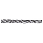 Tiger Rope 3-Strand Twisted Floating Polypropylene/Polyester Rope Ø16-24 mm Black/White, 220 m