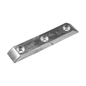 Tecnoseal Kamewa Zinc Bar Anode with 3 Mounting Holes 400 mm