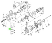 Nanni Diesel 970314943 - Starter Motor Assembly for N4 Series Engines