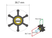 Albin 06-01-004 - Premium Impeller Kit