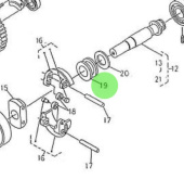 Nanni Diesel 970302848 - Governor Sleeve for Fuel Camshaft Assemblies