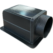 MBC Plenum Box For Marine Air Conditioner Systems For SAG2515, Ø125 mm, Side Junction