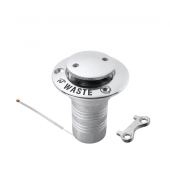 Marine Town AISI 316 Fuel Stainless Steel Cap Ø 38 mm