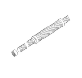 Webasto 1320823A - Combustion Air Intake Silencer Pipe