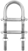 Wichard 6523 - U-bolt Pad Eye Stainless Steel 6 x 90 mm