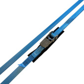 U-Rope Polyester Tie Strap with Ratchet 25 mm x 6 m Blue