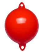 Allpa Anchor Buoy, Ø350mm, L=460mm, Orange (Size 2), With 2 Eyes