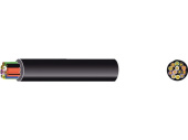 Automarine Round PVC Trailer Cable Black 8 x 1.5 mm² + 5 x 2.5 mm² 30 m