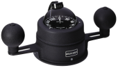 Ritchie Compass 'Globemaster B-463', 12/24/32V, Binnacle Mount, Dial Ø152,4mm/2 Of 5°, Black