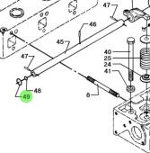 Bukh 522F6500 - Circlip for DV36 and DV48 Fuel Injection and Valve Assemblies