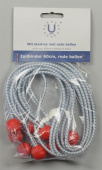 U-Rope Sail Binder 60 cm Red Balls (4 pcs)