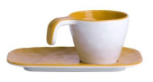 Marine Business Summer Mustard Espresso Cup & Plate