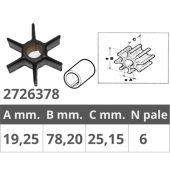 Finnord Impeller Mariner / Mercury 2 / 4T 40/80 HP