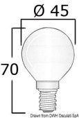 Osculati 14.483.24 - Bulb E14 24 V 40 W