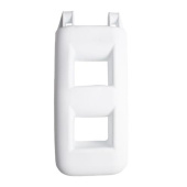 Majoni Stair Fender 25x12x55cm 2 Steps White