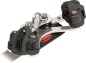 Ronstan RC11920 Series 19 Traveller Car, 2 Control Sheaves with Cleat
