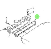 Nanni Diesel 970311029 - Intake Manifold Inlet Gasket for 4.330TDI and 4.340TDI Engines