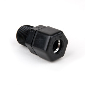 Sea Recovery 0204092569 1/2" MPT x 1/2" Tube Plastic Connector