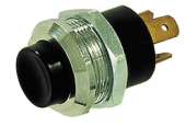 Allpa Chromed Brass Push Button Switch, 20a, Bore Ø21mm