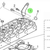 Nanni Diesel 970310778 - Engine Hanger for Cylinder Head Assembly