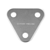 SeaSure 20.96 Backstay Triangular Plate, 316 Stainless Steel