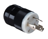 Marinco 30A 125V 2P3W (L5-30P) Corrosion Resistant Plug