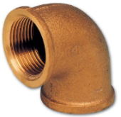 Guidi Elbow 2 1/2" Bronze Female-Female